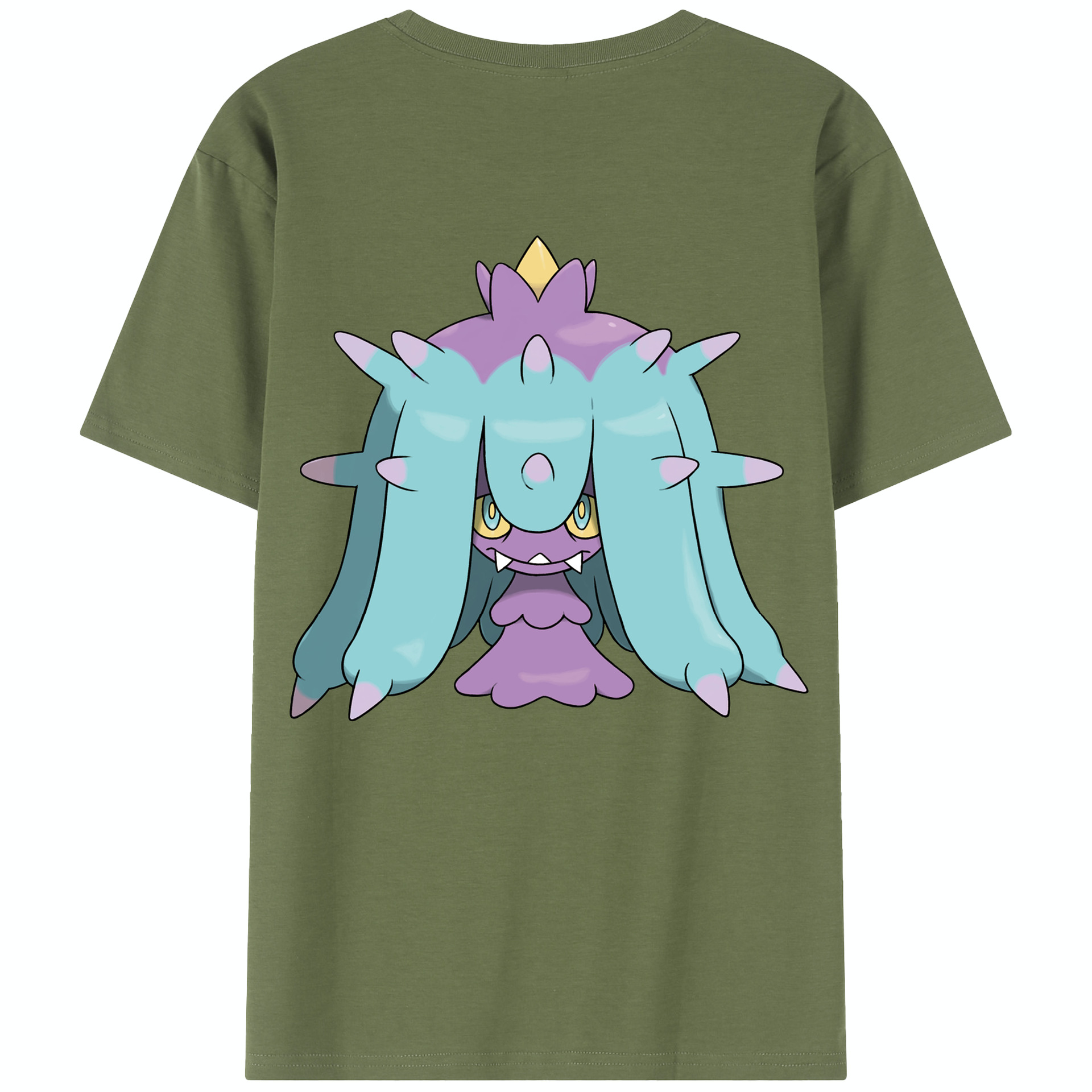 （画像用） ポケットモンスター Pokémon 綿100％半袖Tシャツ（背面プリント）